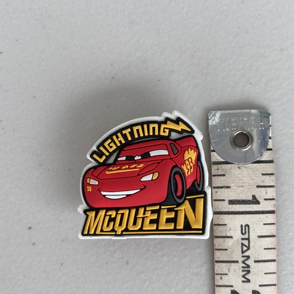 Disney Accessories Disney Cars Lightning Mcqueen Crocs Jibbitz Shoe